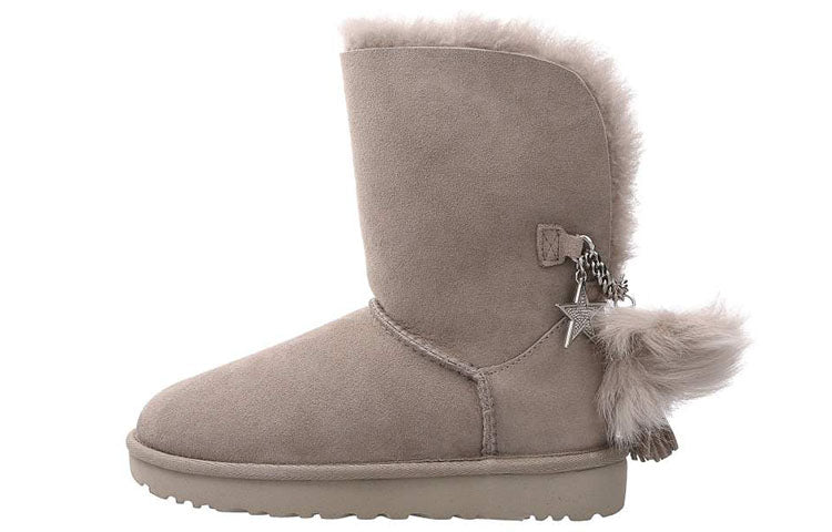 (WMNS) UGG Classic Bling Charm Boot 'Khaki ' 1095717-WILL