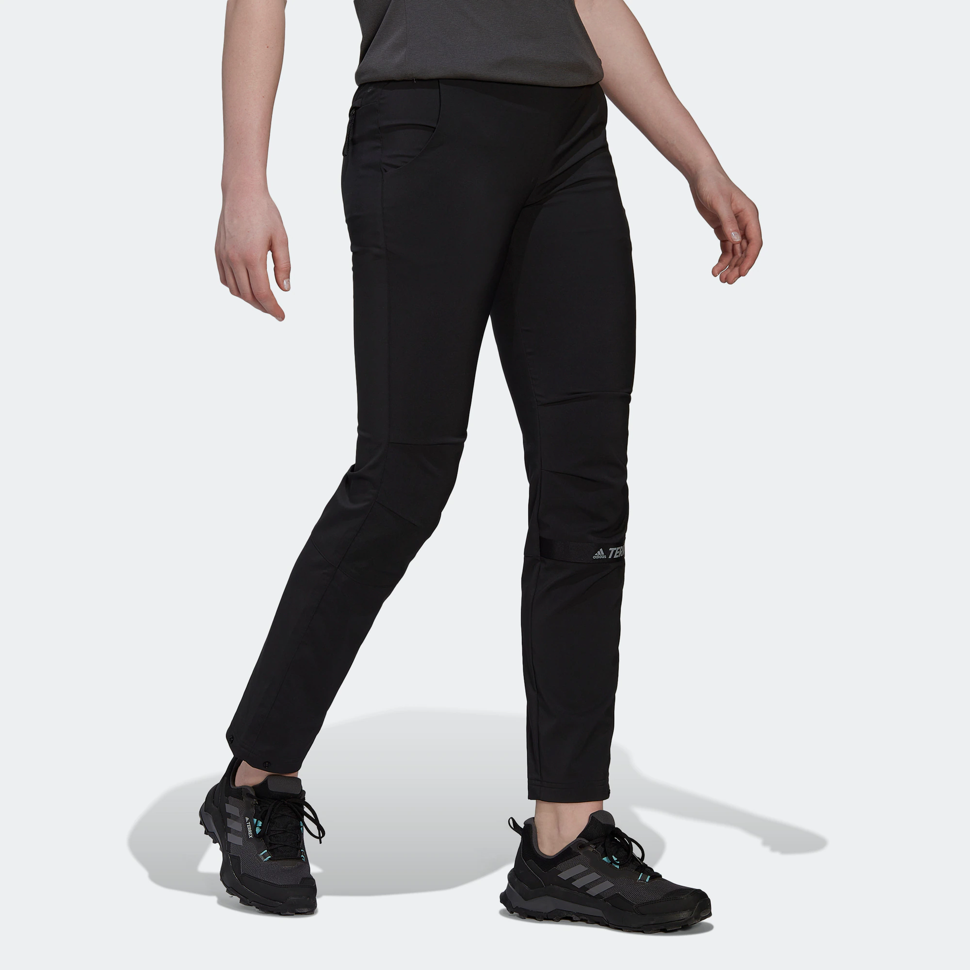 (WMNS) adidas Terrex Multi Woven Pants Asia Sizing 'Black' HF0853
