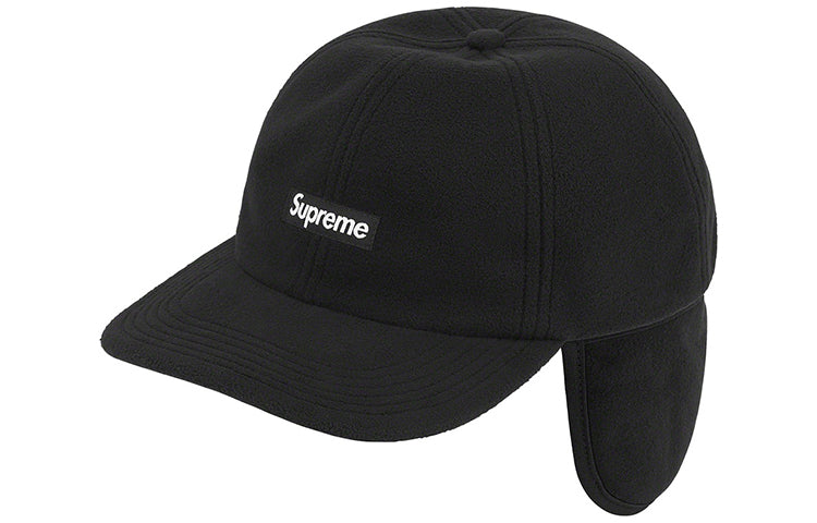 Supreme Windstopper Small Box Earflap 6-Panel 'Black White' SUP-FW20-266