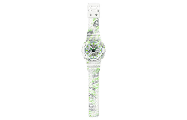 CASIO G-Shock Analog-Digital 'White green' GA-110TX-7A