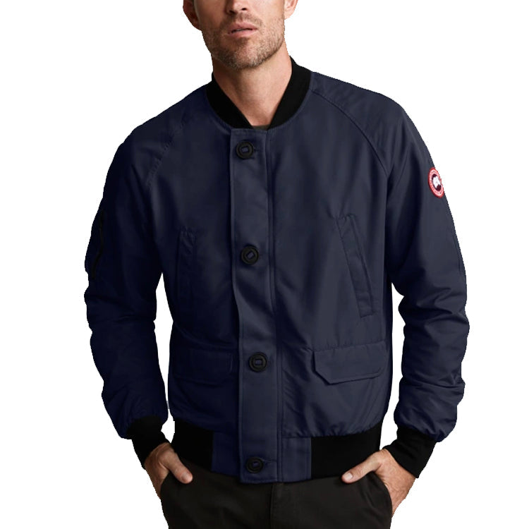 Canada Goose Faber Pilot Jacket For Men Blue 2415M-67