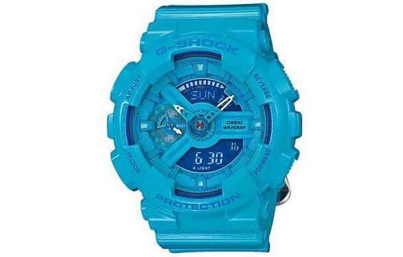 CASIO G-Shock Analog-Digital 'Light Blue' GMA-S110CC-2APR