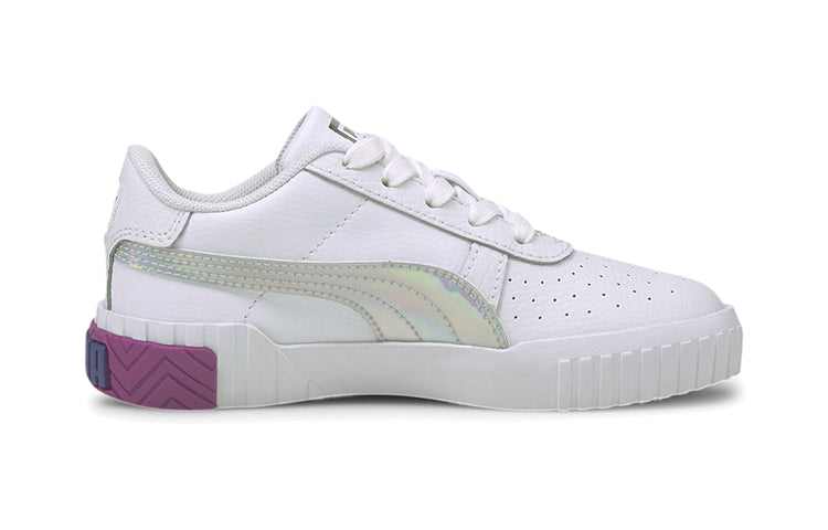 (PS) PUMA Cali Bubbles Sneakers White/Purple 380124-01