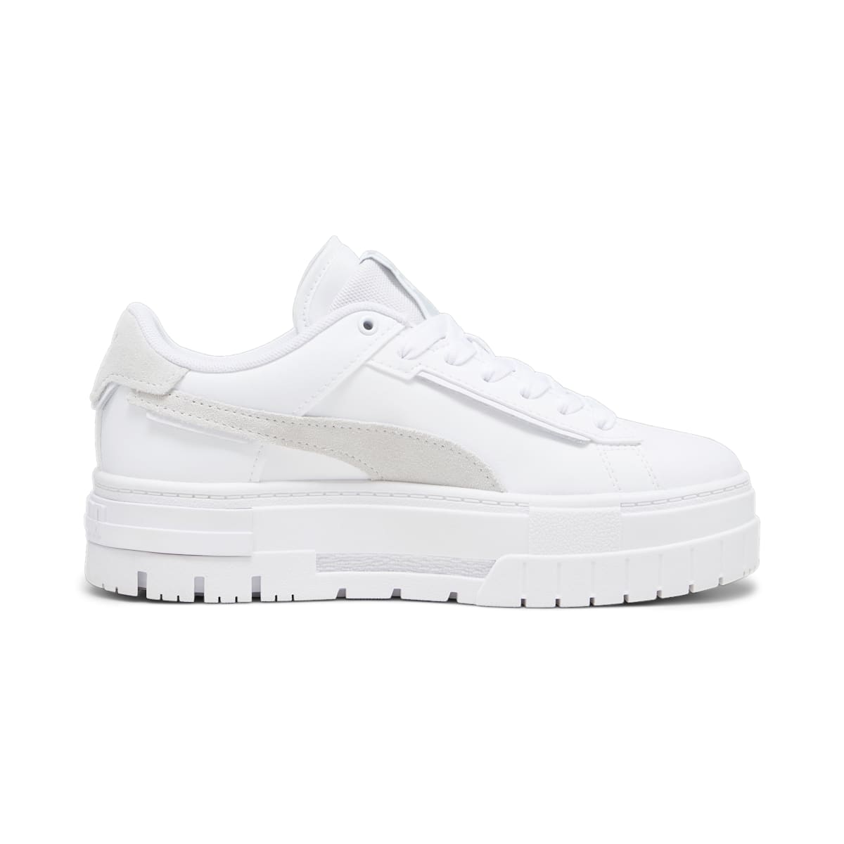 (WMNS) PUMA Mayze Crashed 'White Grey' 392495-04