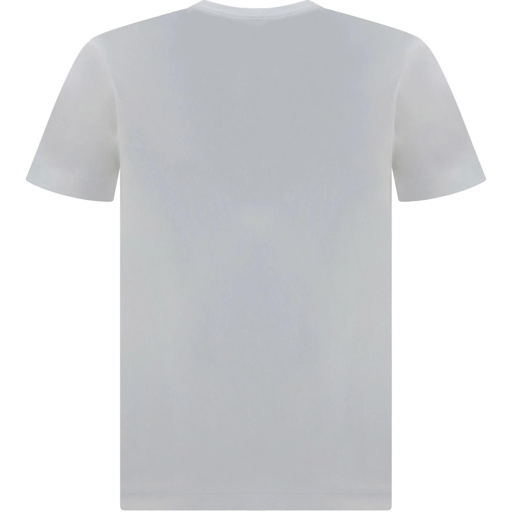 COMME des GARCONS PLAY SS25 Small Heart T-Shirt 'White' AX-T304-051-2