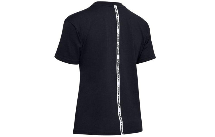 (WMNS) Under Armour Summit Graphic Sports Tee Black 1359715-001