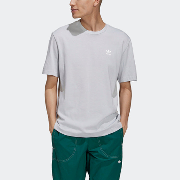 adidas originals B+F Trefoil Tee Logo Loose Sports Short Sleeve Blue GN3496