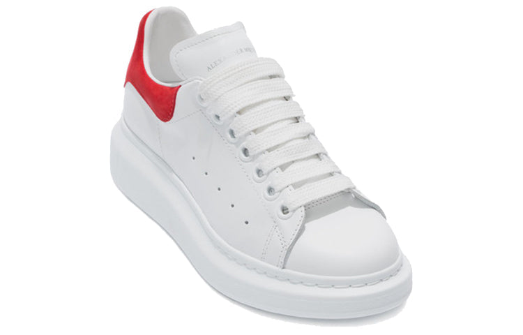 (WMNS) Alexander McQueen Oversized Sneaker 'White Red' 462214WHGP79676