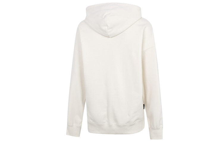 (WMNS) PUMA Oversized Graphic Hoodie 'White' 537633-99