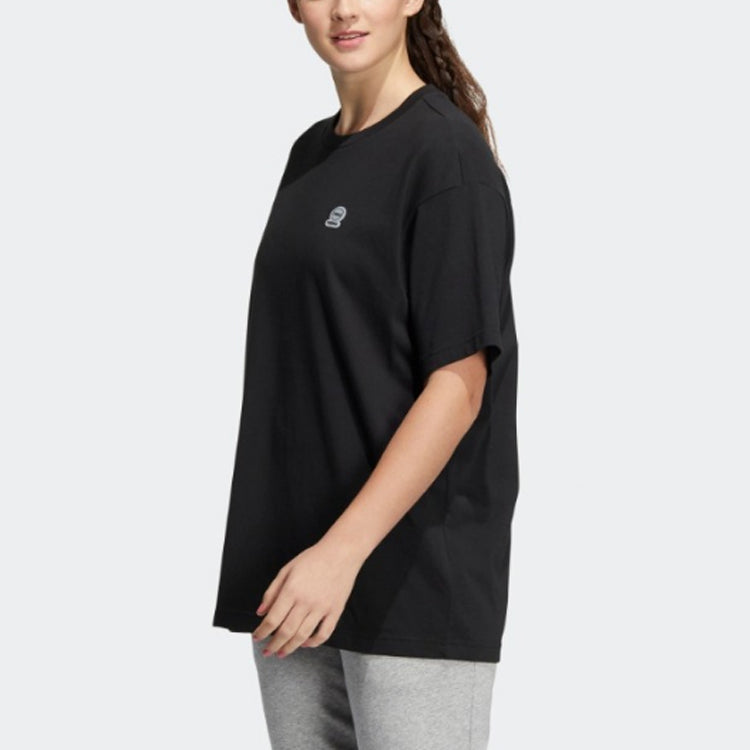 adidas Neo U Essential T-Shirts 'Black' IB7679