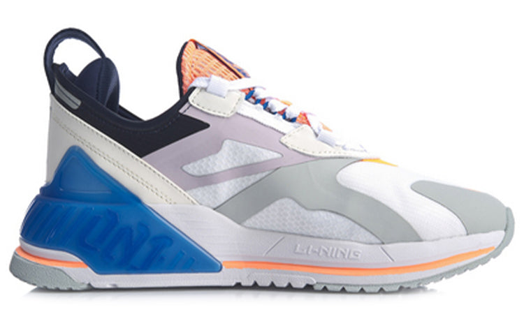 (WMNS) Li-Ning 001 T2000 'White Blue' AGLQ002-3