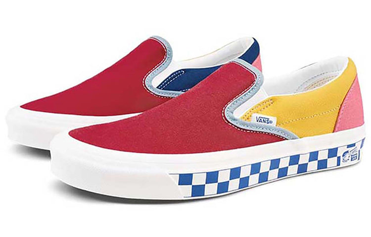 Vans Classic Slip-On 98 'Red Yellow Blue' VN0A3JEX1JK