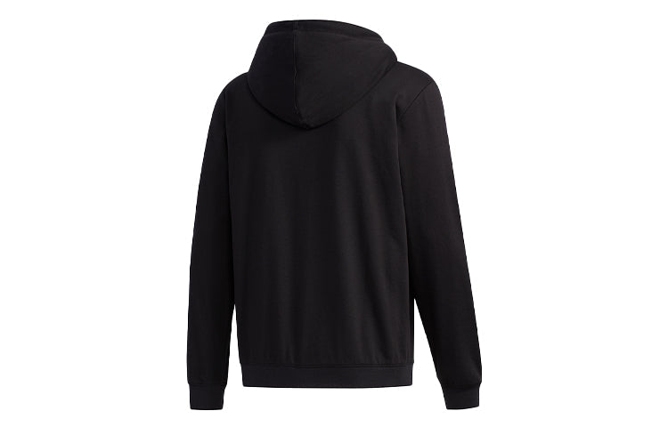 adidas Neo Sportswear Pullover Hoodie 'Black White' FP7434
