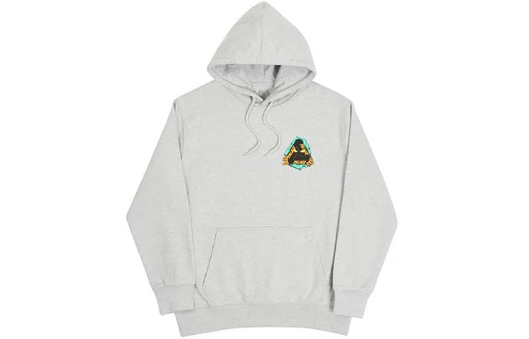 PALACE Halloween Triangle Logo Sweater Unisex Grey P19HD043