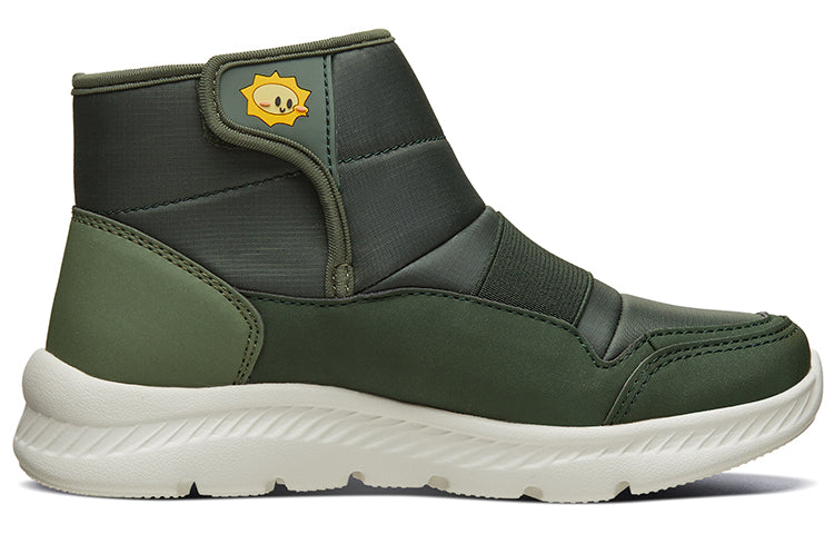(GS) Skechers Comemory Foamy Boots 'Olive Green' 660053L-OLV