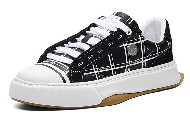 (WMNS) Fila Fusion 'Black CheckeRed' T12W115112FBK