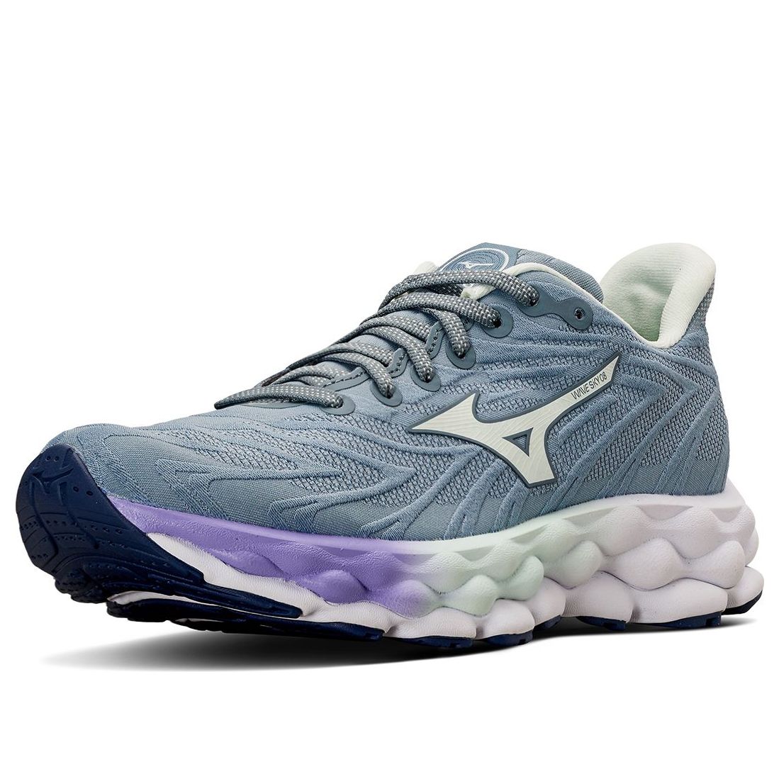 (WMNS) Mizuno Wave Sky 8 'Misty Blue Purple' J1GD240271
