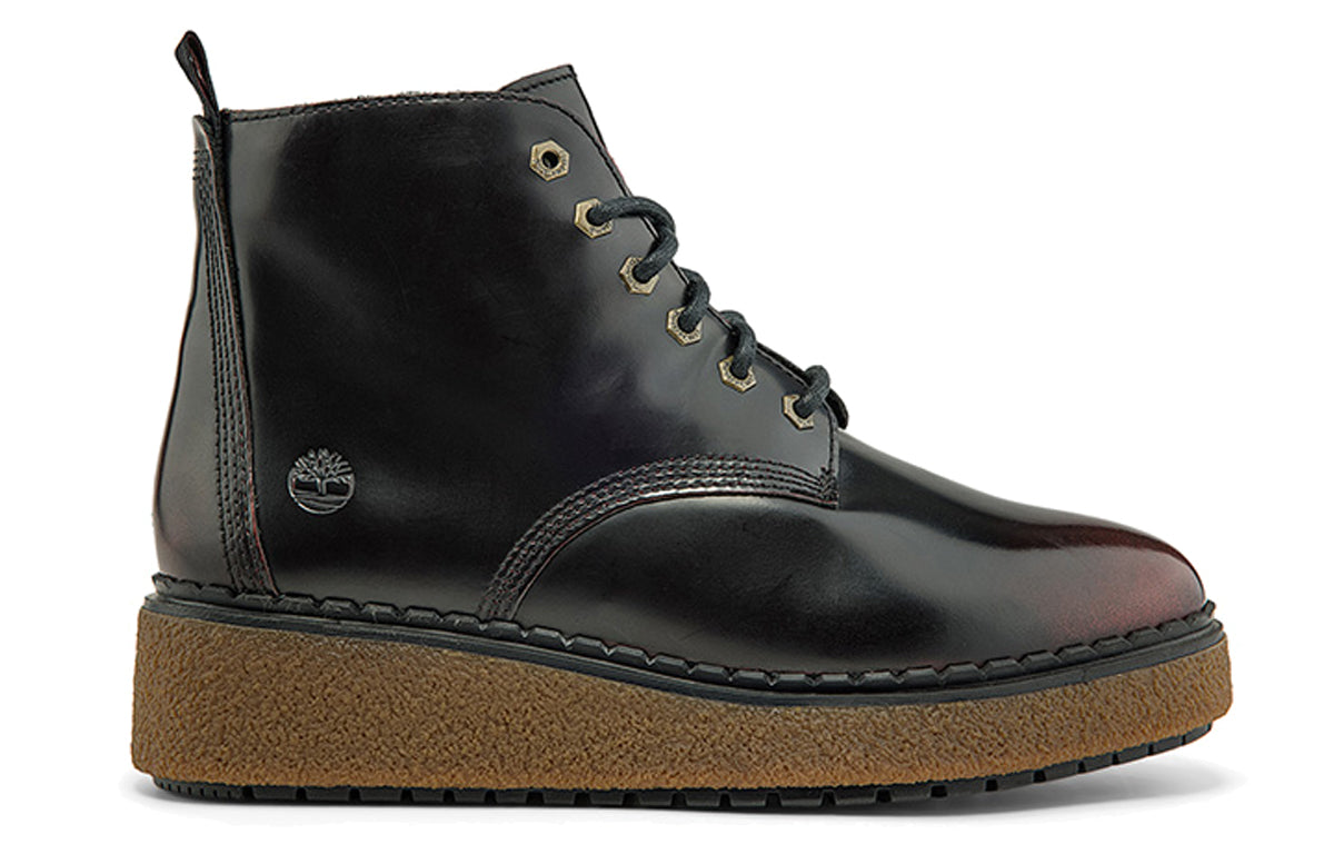 (WMNS) Timberland Bluebell Lane Lace Up Bootie Fashion Closed Toe Boot 'Burgundy' A23NF
