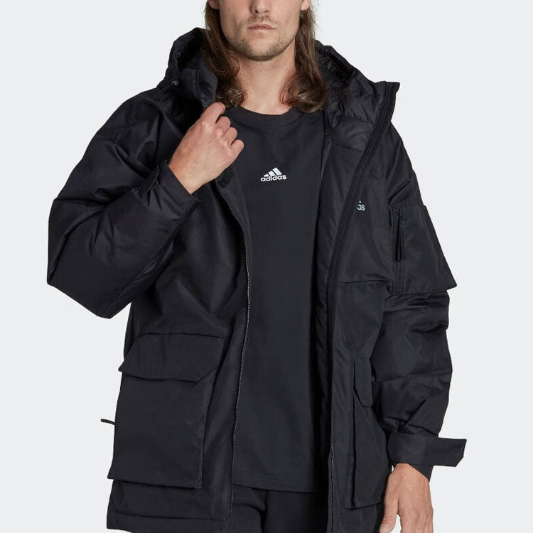 adidas Black D11 Down Parka HK6665