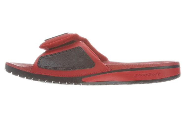 Air Jordan Hydro 3 Black Red Slippers 'Black Red' 630754-001