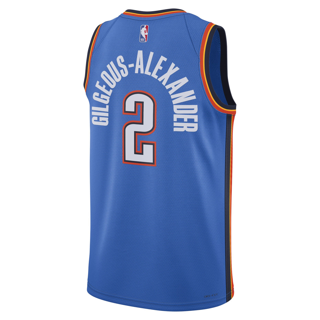 Nike x NBA Oklahoma City Thunder 22-23 Swingman Icon Jersey 'Shai Gilgeous-alexander 2' DN2016-403