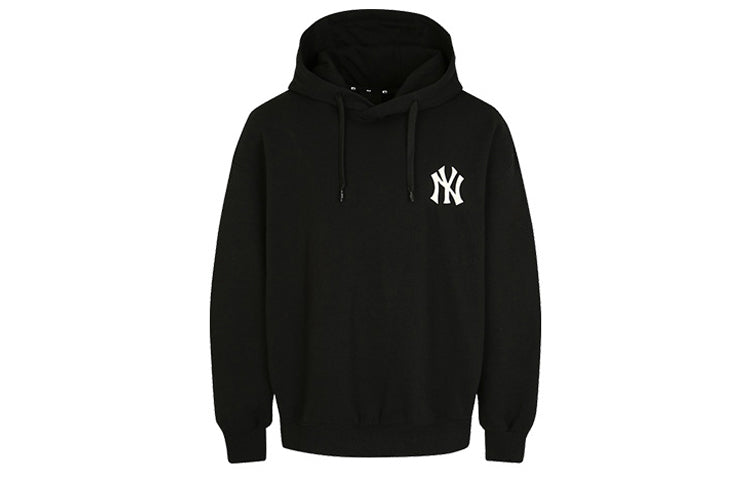 MLB Back Alphabet Printing Sports hooded Long Sleeves Unisex Black 31HD21941-50L