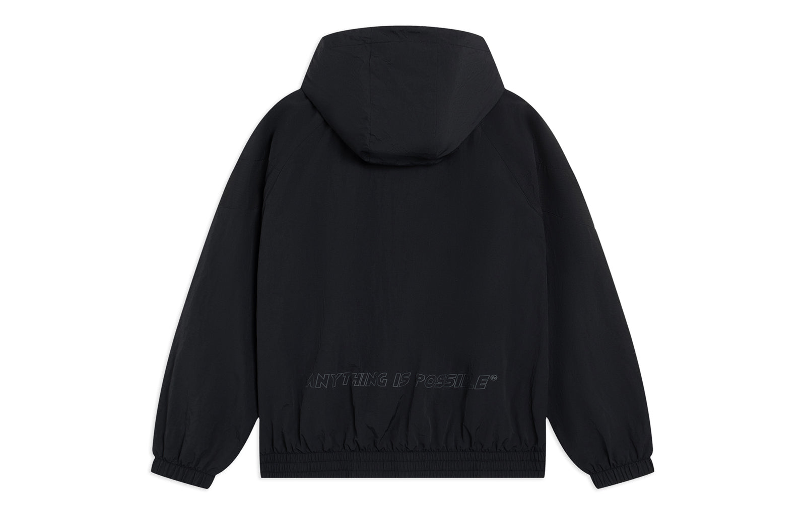 Li-Ning Classic Warm Logo Print Jacket 'Black' AJDT039-6