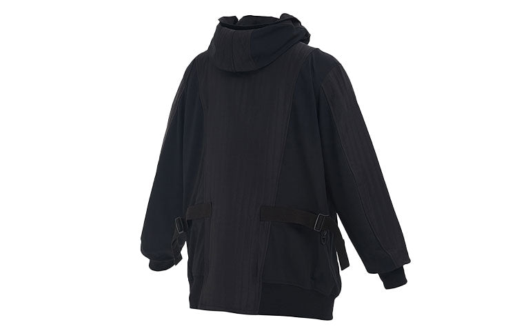 Men's Y-3 Loose Sports Hooded Jacket Black GL4286