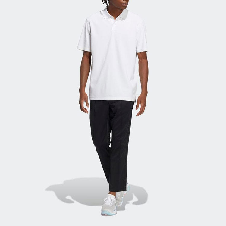 Men's adidas Solid Color Breathable Straight Casual Sports Pants/Trousers/Joggers Black H64655