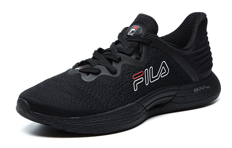 FILA Athletics Side Logo Low-Top 'Triple Black' A12M122104FBK