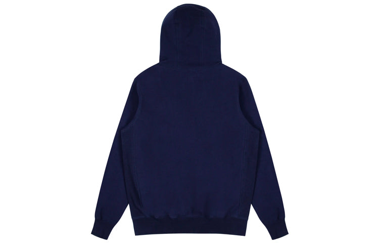 NOAH Winged Foot Embroidered Logo Unisex Navy Blue NOAH-SS20-003