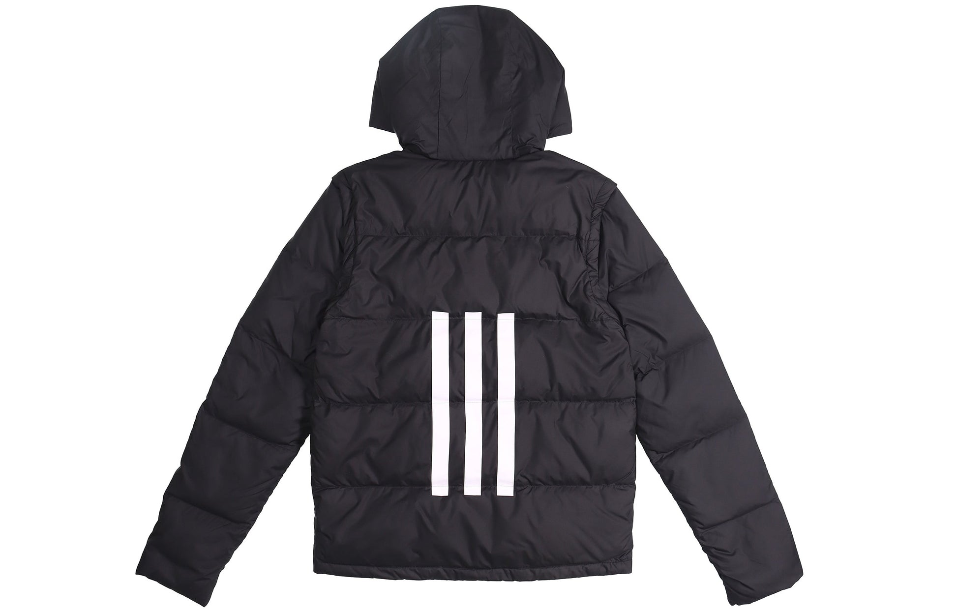 adidas neo Windproof Keep Warm Hooded Down Jacket Black FK3502