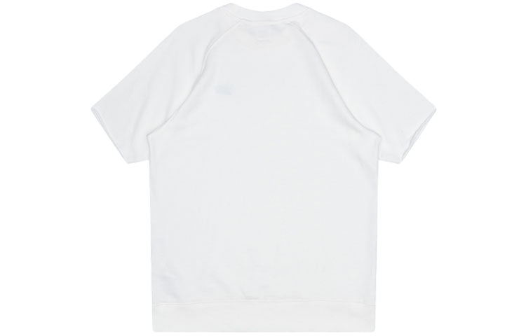 Men's Levis Casual Pure Cotton Pullover Round Neck Short Sleeve White 85882-0001