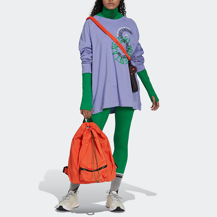 adidas by Stella McCartney Long Sleeve Tee 'Faded Glow Purple' IB5896
