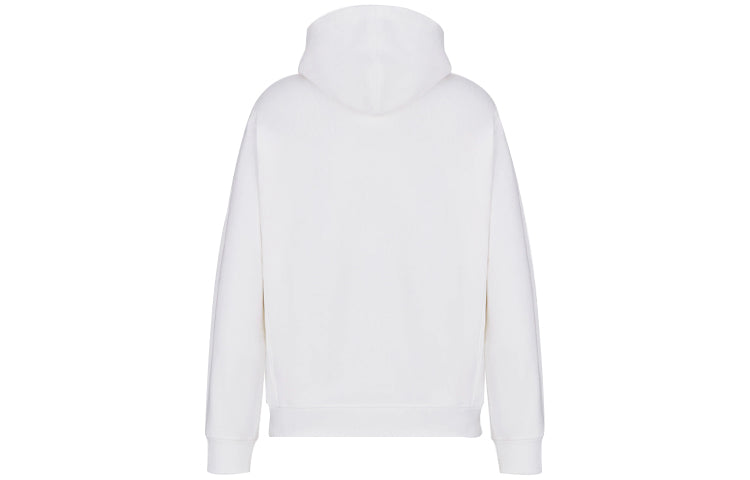 Men's DIOR x KENNY FW21 Crossover Logo Pattern Loose White 193J688B0531-C084