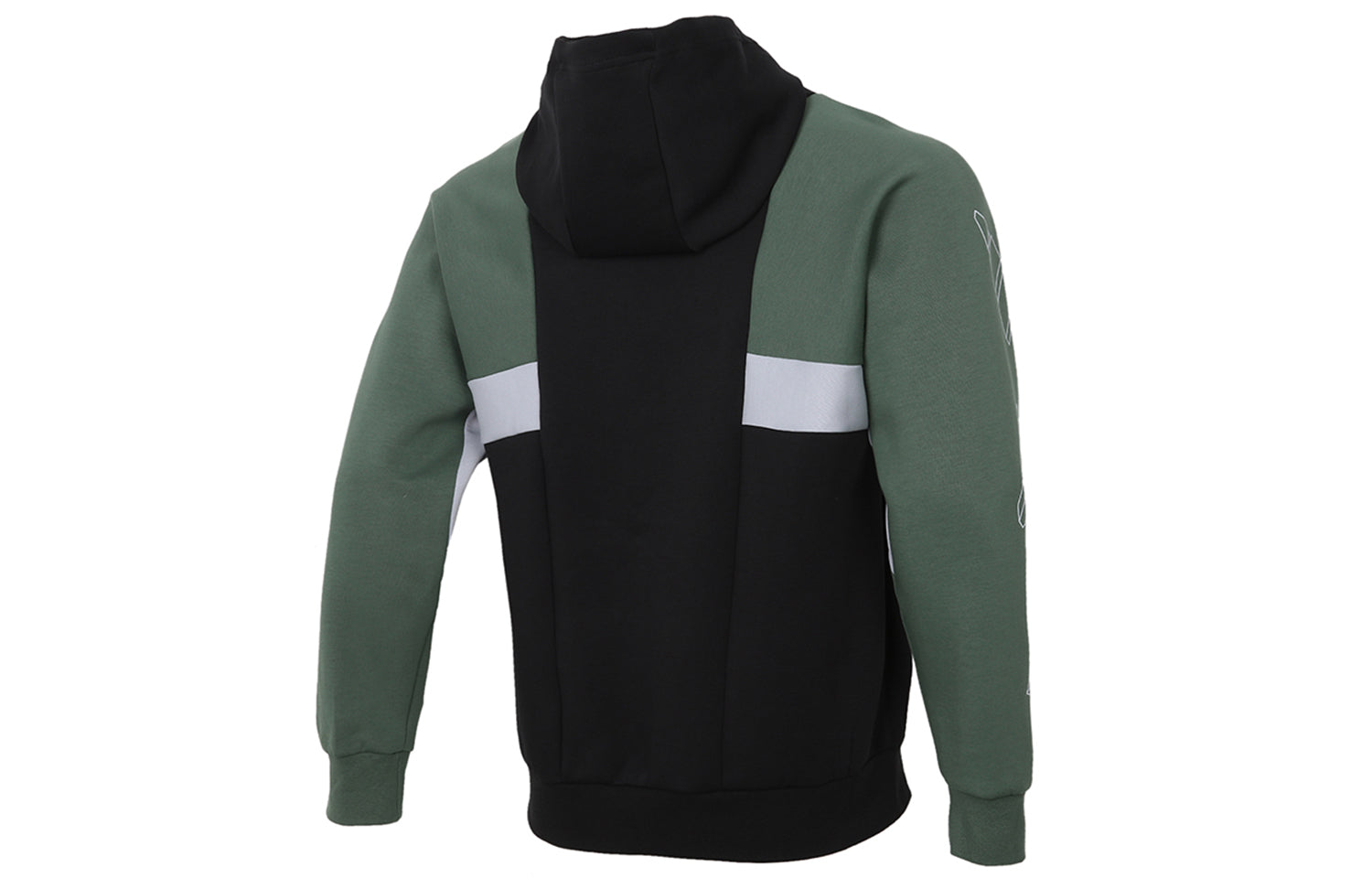 adidas Ub Tt Deco Casual Sports Colorblock Knit Hooded Jacket Black GP1817
