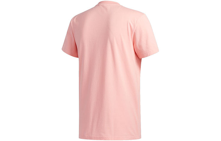 adidas STRONG TEE Basketball Sports Short Sleeve Pink FT8829