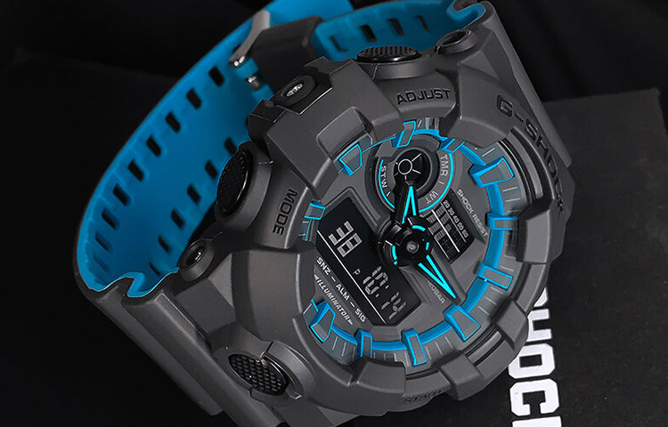 CASIO G-Shock Analog-Digital 'Black' GA-700SE-1A2