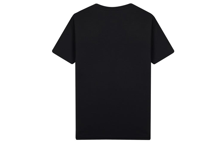FILA Slim Fit Sports Short Sleeve Couple Style Black F11M918106F-BK