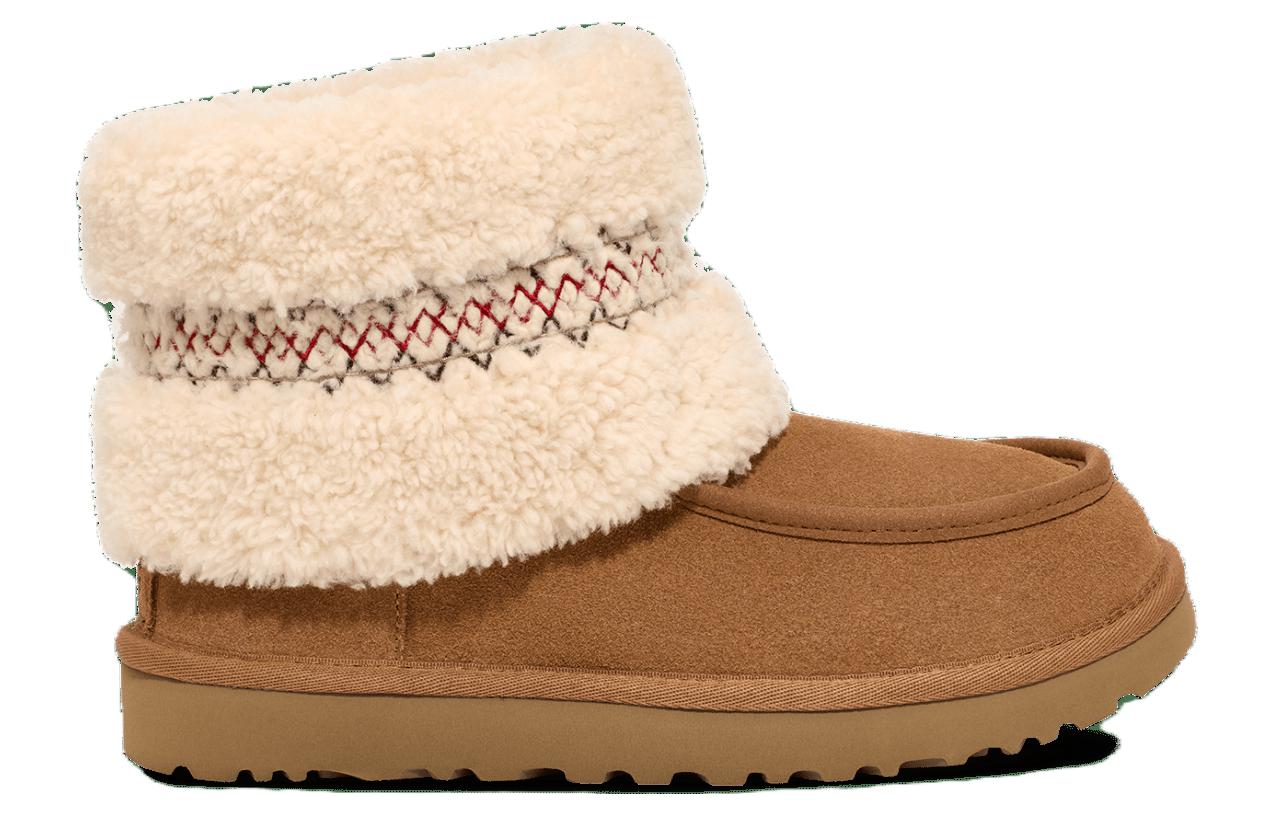 (WMNS) UGG Mini Braid Boot 'Chestnut' 1148930-CHE