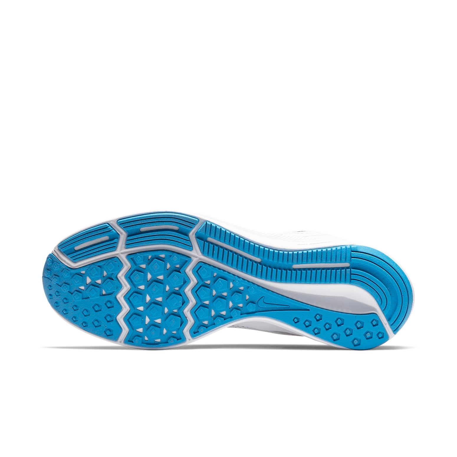 Nike Downshifter 9 White/Blue AQ7481-100