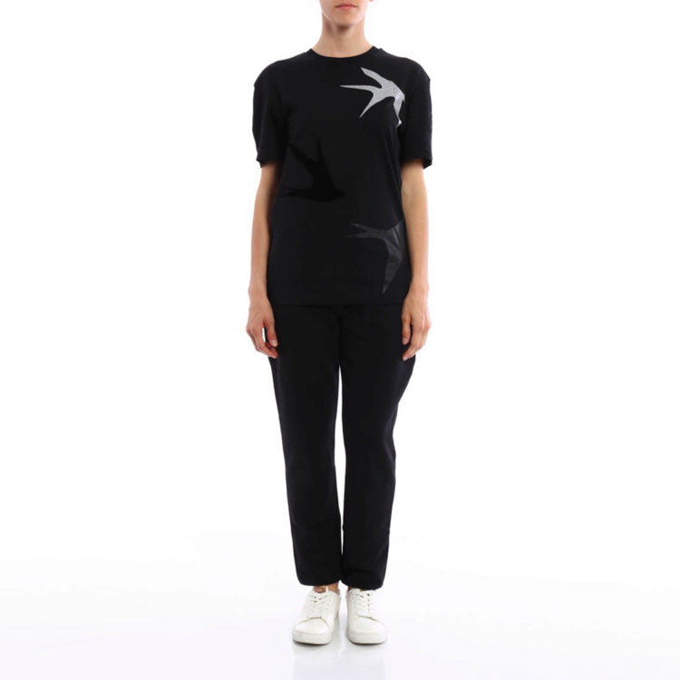 McQ Alexander McQueen Casual Short Sleeve Black 318978-RGH75-1000