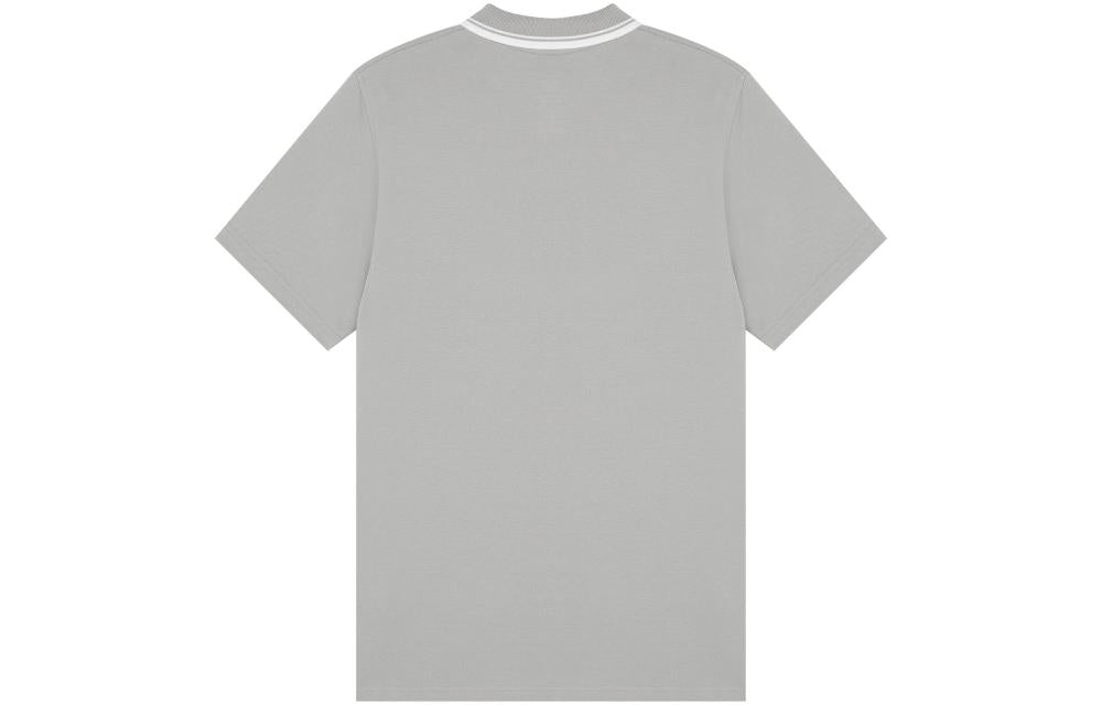 New Balance Short Sleeve Polo Shirt Asia Sizing 'Grey' AMT01983-TAG