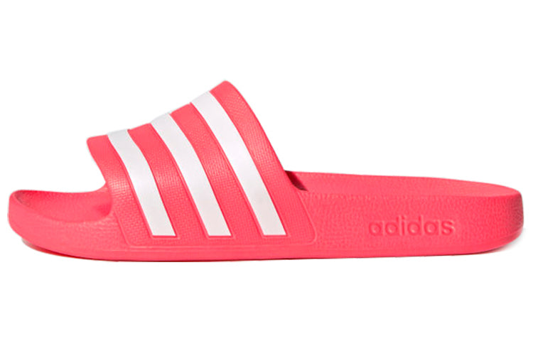 (WMNS) adidas Adilette Aqua Slides 'White Pink' FW4292