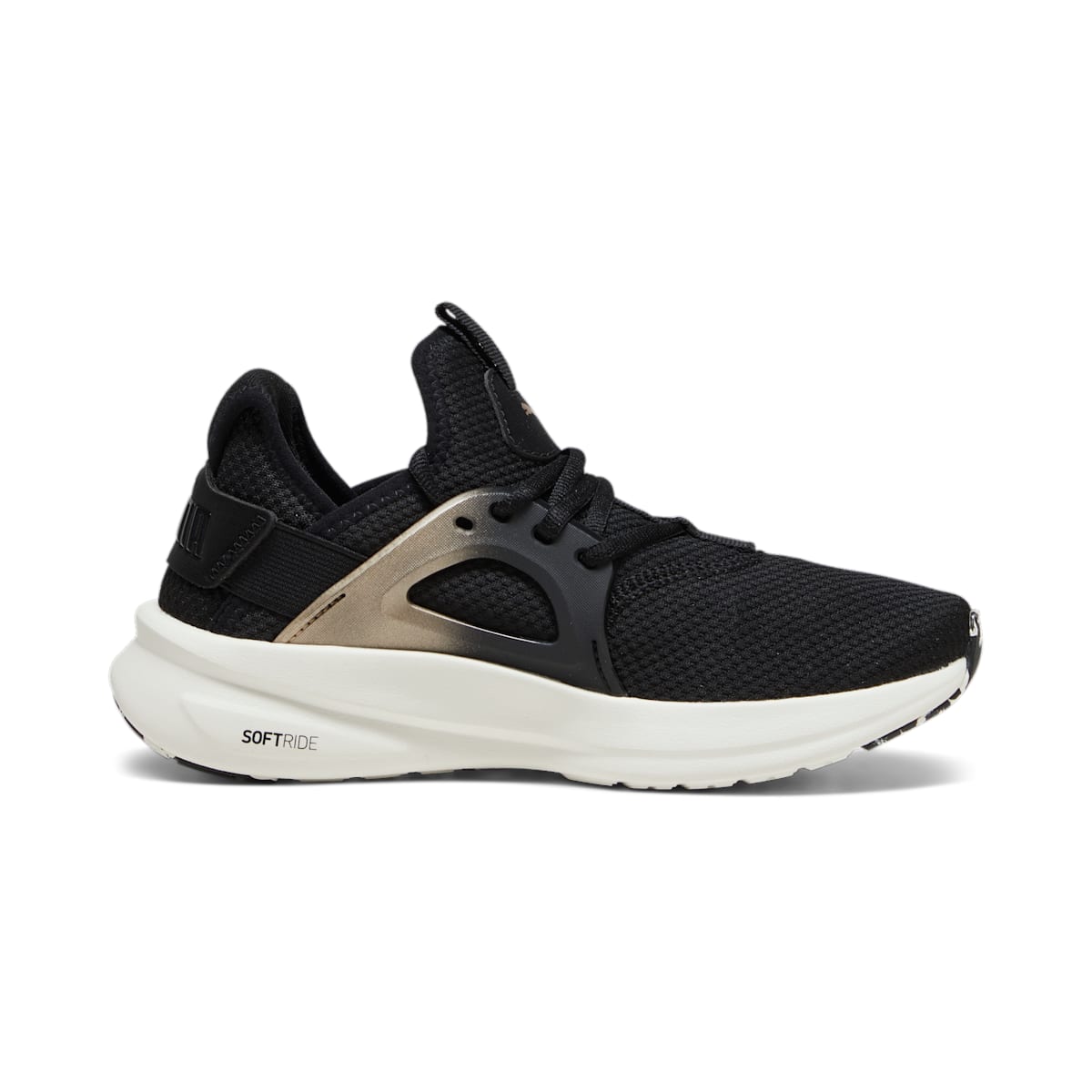 (WMNS) PUMA Softride Enzo Evo Molt Metallic 'Black Gold' 378733-01