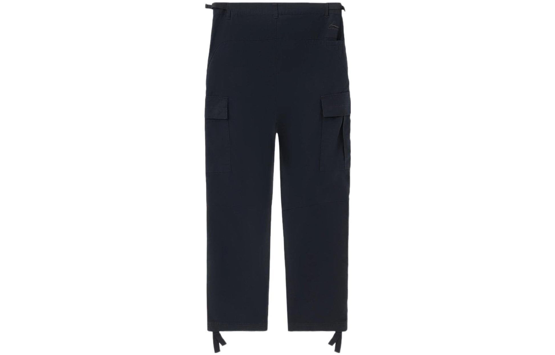 Li-Ning Skateboarding Loose Fit Straight Pants 'Black' AKXS087-2