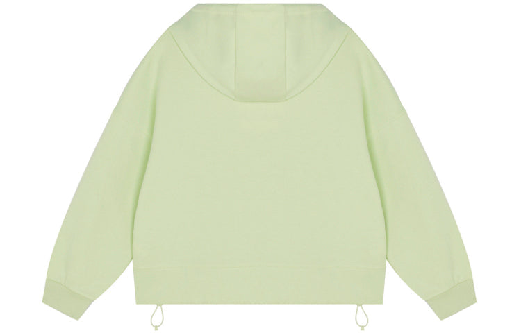 (WMNS) New Balance Casual Hoodie Asia Sizing 'Light Green' AWT13338-CFG