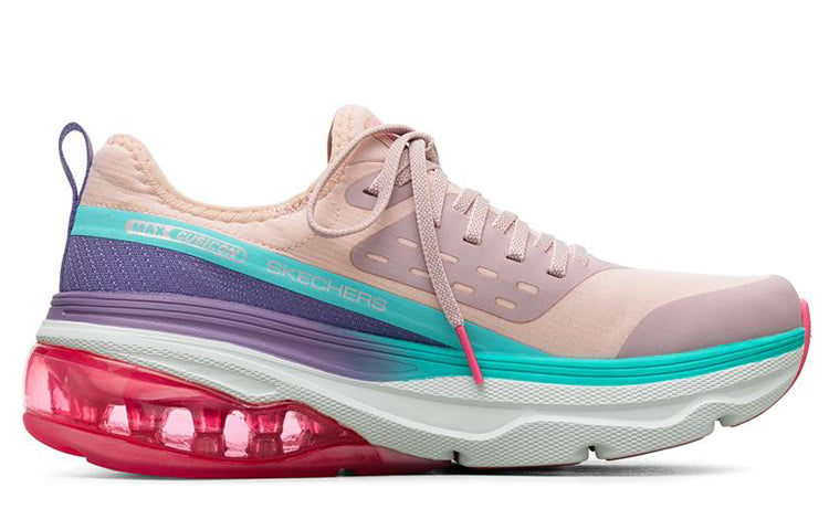 (WMNS) Skechers Max Cushioning Air 'Pink Teal' 128053-MULT