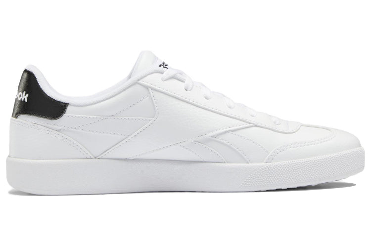 Reebok Vector Smash Low Tops Casual Skateboarding Shoes Unisex White Black GX8956