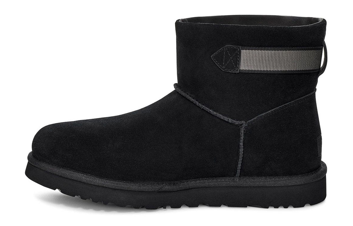 UGG Classic Mini Strap Snow Boots Black 1018907-BLK